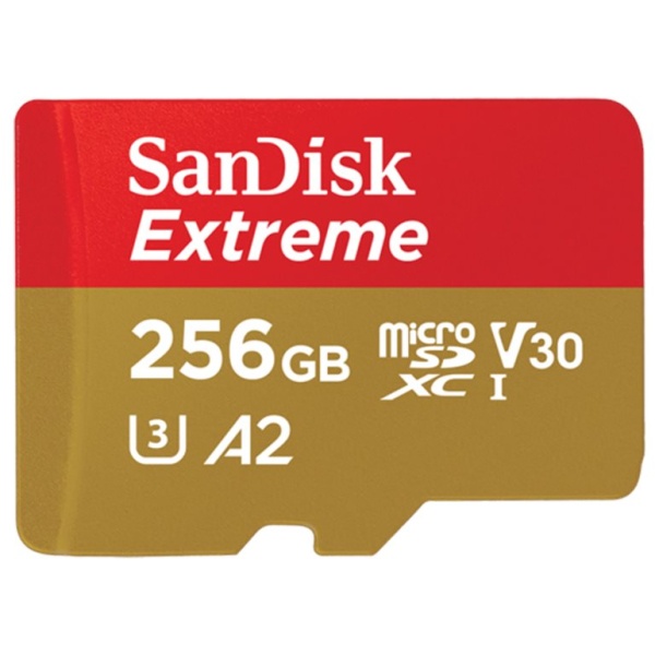 MicroSD Sandisk Extreme 256GB - כרטיס זיכרון