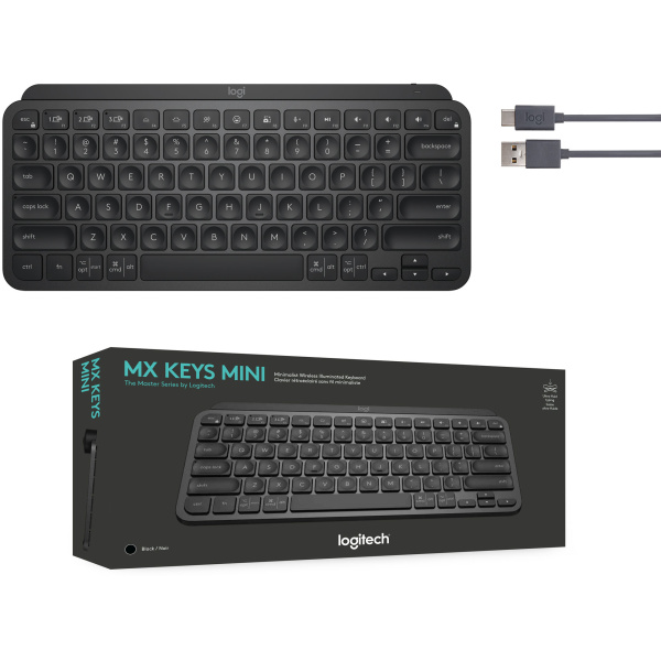 מקלדת Logitech MX Keys Mini לוגיטק