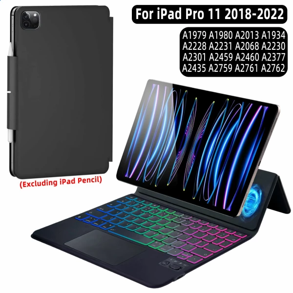 ⁦כיסוי מקלדת Apple iPad Air 10.9 4th/5th/6th generation⁩ – תמונה ⁦4⁩