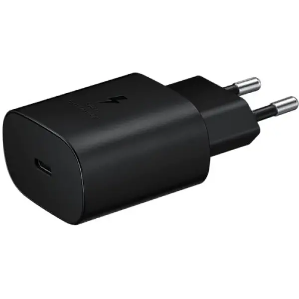 מטען קיר Type-C מהיר 25W מקורי סמסונג שחור