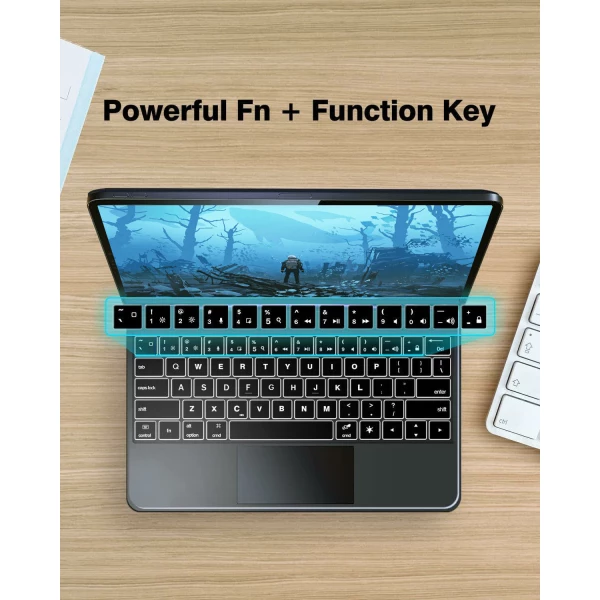 ⁦כיסוי מקלדת Apple iPad Pro 12.9 2020/2021/2022⁩ – תמונה ⁦3⁩