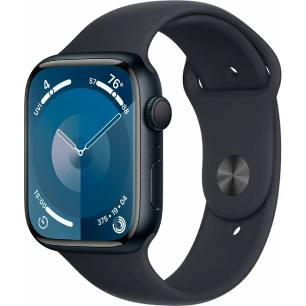 שעון חכם Apple Watch Series 9 45mm Aluminum Case Rubber Sport Band GPS אפל