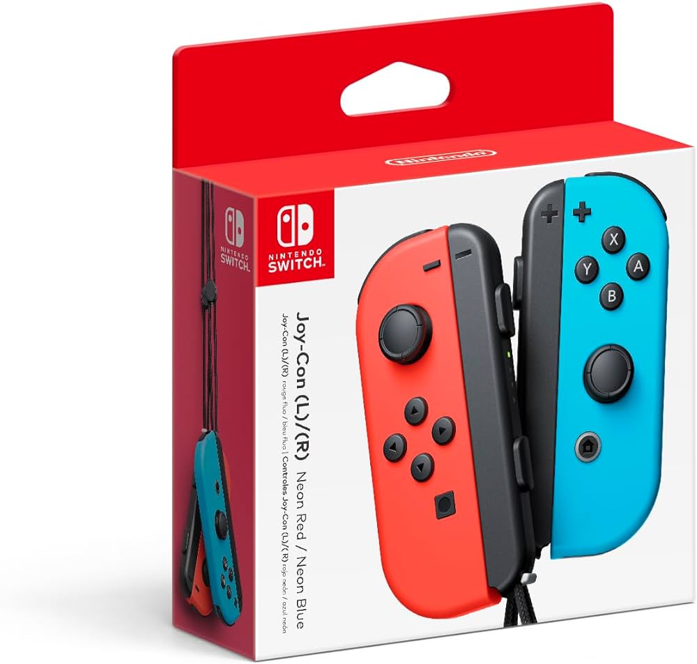 זוג בקרי שליטה אדום/כחול Nintendo Joy-Con