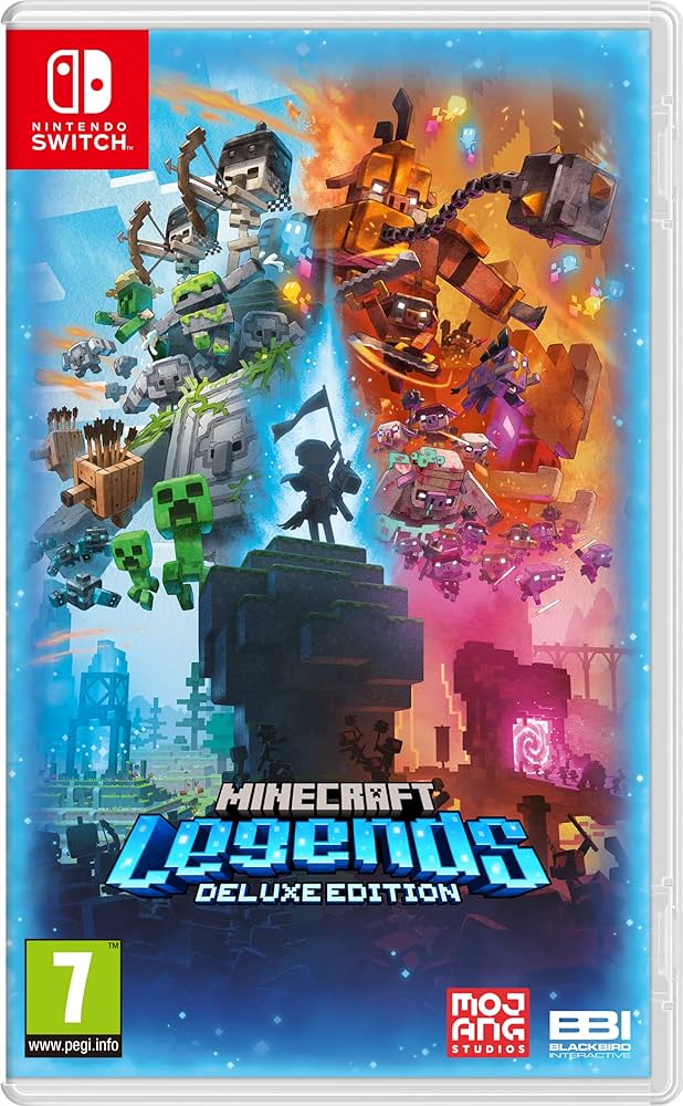 Nintendo Switch Minecraft Legends Deluxe Edition - ניטנדו סוויץ'