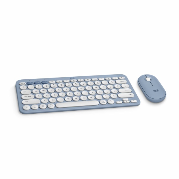 ⁦‏מקלדת ועכבר Logitech Pebble 2 Combo לוגיטק⁩ – תמונה ⁦2⁩