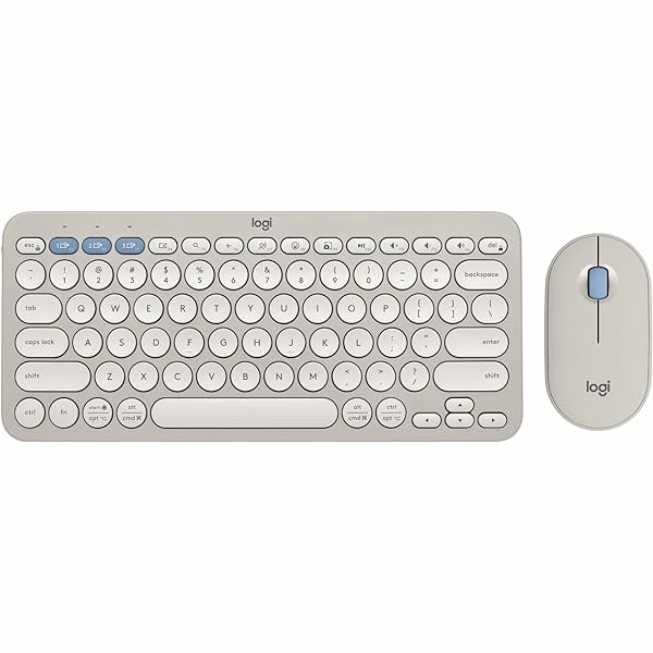 ⁦‏מקלדת ועכבר Logitech Pebble 2 Combo לוגיטק⁩ – תמונה ⁦3⁩
