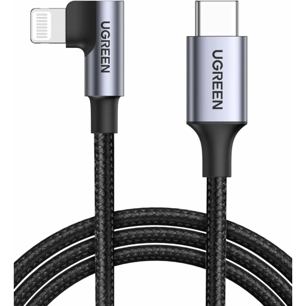 UGREEN USB-C to Lightning Angled 2M cable 60765