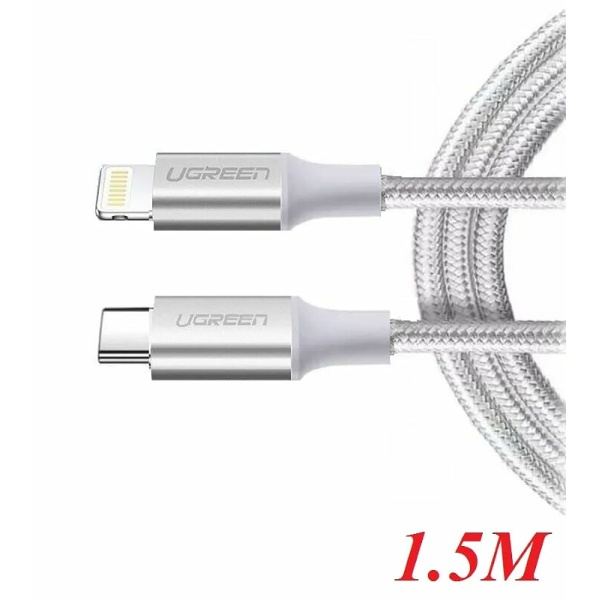 UGREEN USB-C to Lightning braided cable 1.5M 70524