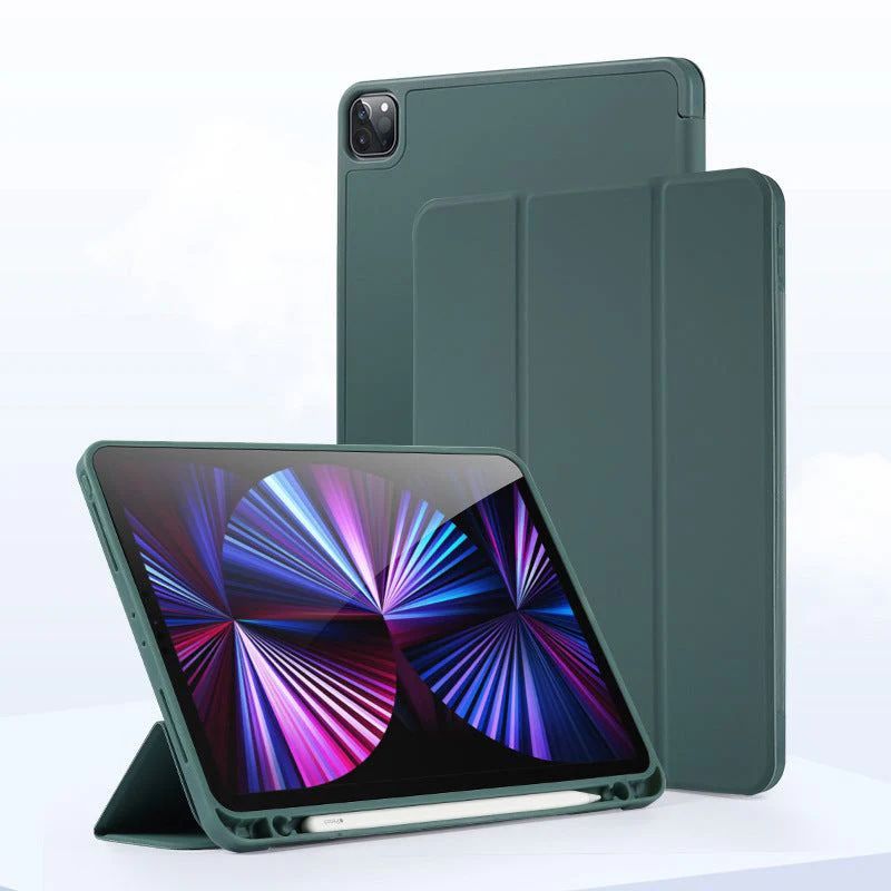 כיסוי סמארט עם מקום מובנה לעט iPad 10 10.9 - ירוק