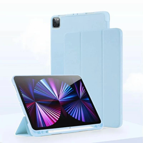 כיסוי סמארט עם מקום מובנה לעט iPad Air 11  - טורקיז