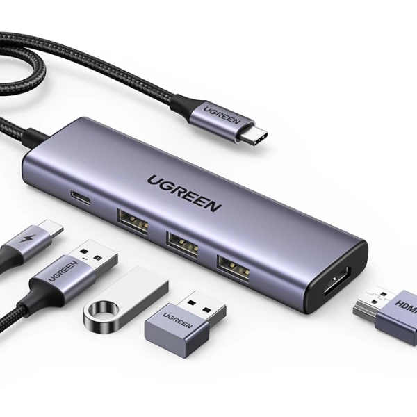 UGREEN Multiport 5 in 1 100W 15596