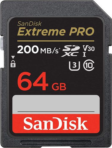 כרטיס זיכרון – SD Card Extreme Pro 64GB