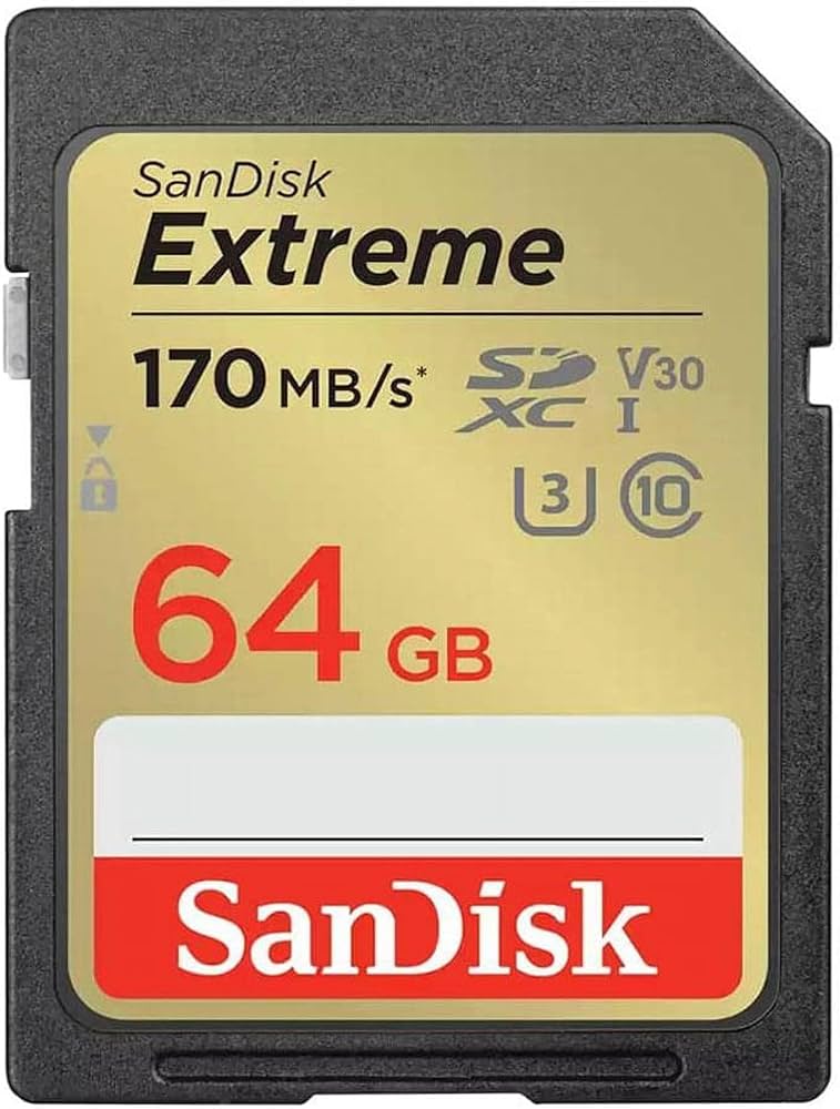 כרטיס זיכרון – SD Card Extreme 64GB