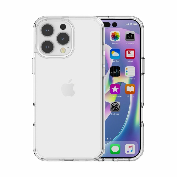 כיסוי שקוף איכותי עבור אייפון 16 פרו  Grip Crystal
