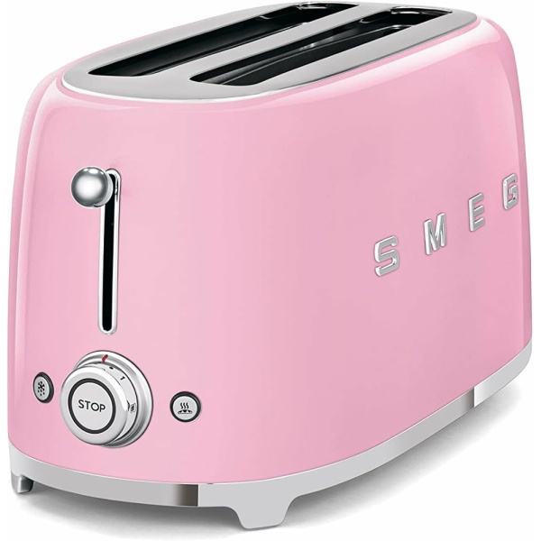 ⁦‏מצנם קופץ ל-4 פרוסות Smeg TSF02⁩ – תמונה ⁦2⁩