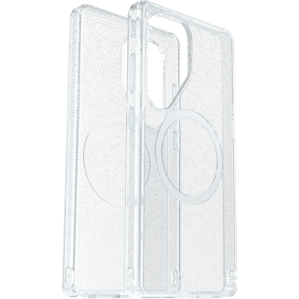 כיסוי Otterbox Symmetry MagSafe - סמסונג אס 25 אולטרה - שקוף נצנץ