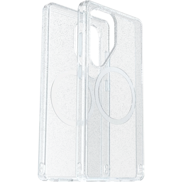 כיסוי Otterbox Symmetry MagSafe - סמסונג אס 25 אולטרה - שקוף נצנץ