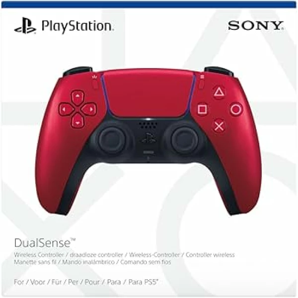 Sony PS5 DualSense Wireless Controller סוני אדום וולקני