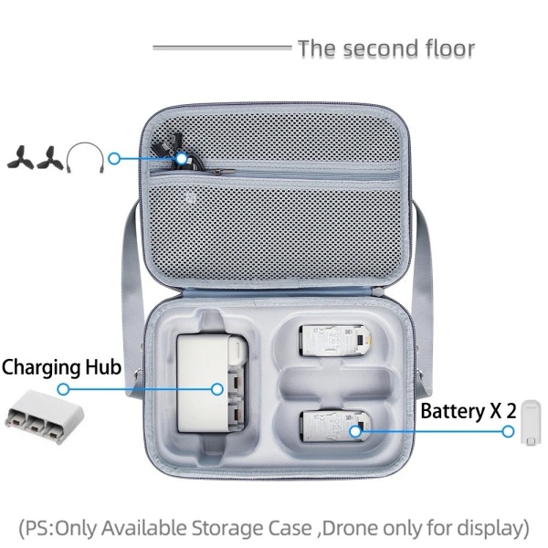 ⁦תיק נשיאה עבור רחפן DJI Neo⁩ – תמונה ⁦2⁩