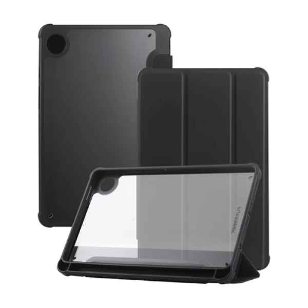 כיסוי ספר Puregear עם מגן מסך זכוכית עבור Tab S10 FE Plus