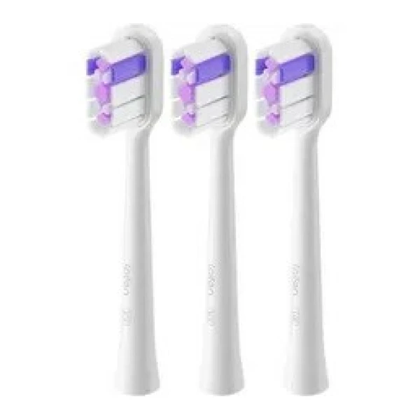 שלישיית ראשים למברשת חשמלית Laifen -Ultra Whitening Brush White