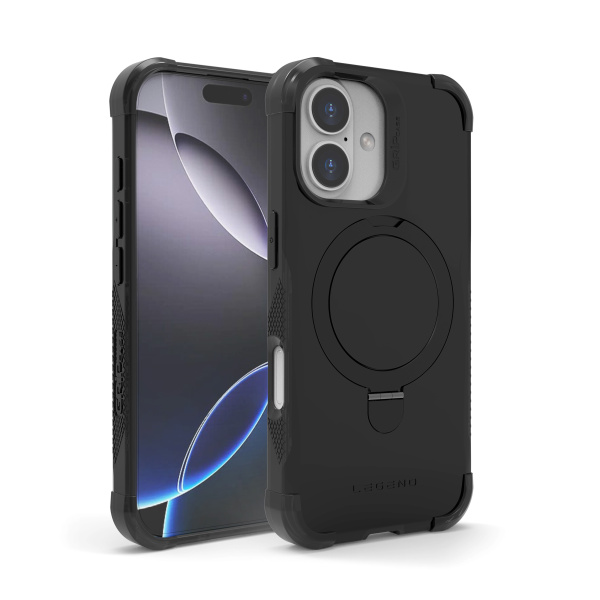 כיסוי Grip Case Legend Pro - אייפון 17 - שחור
