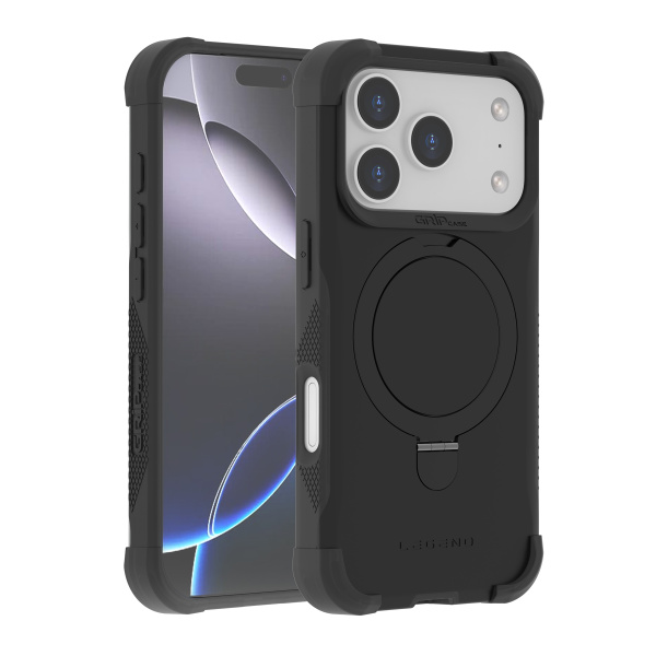 כיסוי Grip Case Legend Pro - אייפון 17 פרו - שחור
