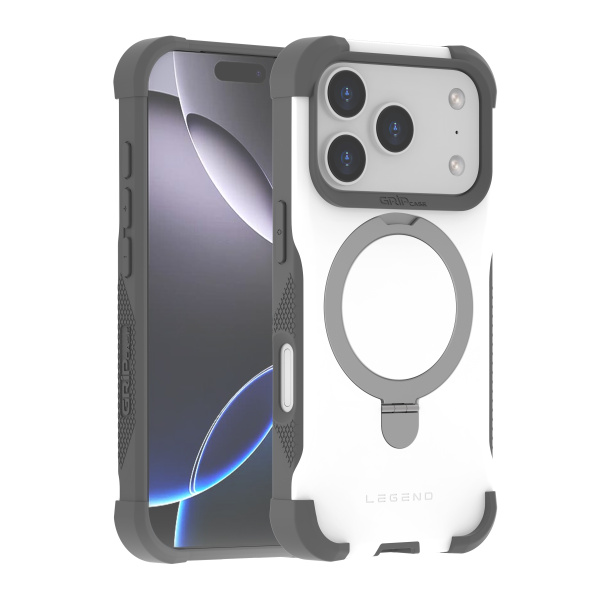 כיסוי Grip Case Legend Pro - אייפון 17 פרו - לבן