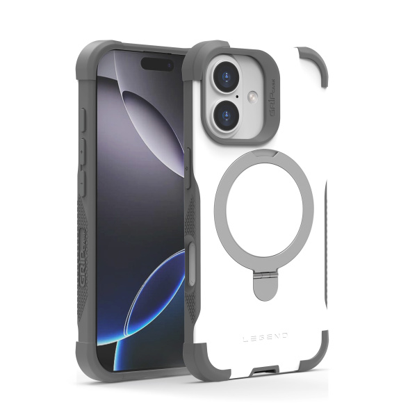כיסוי Grip Case Legend Pro - אייפון 17 - לבן