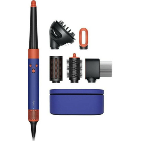 ‏מעצב שיער Dyson Airwrap Complete Long HS08 Vince Blue דייסון