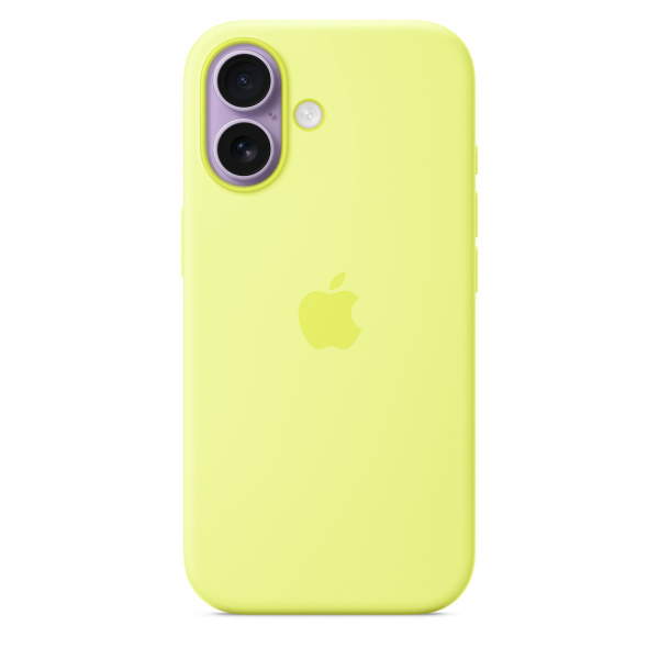 כיסוי סיליקון מקורי אפל ל- אייפון 17 - MGEV4ZM/A - Neon Yellow