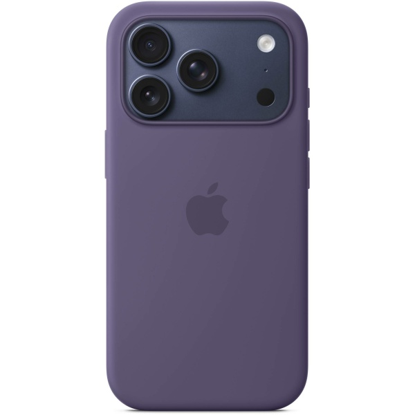 כיסוי סיליקון מקורי אפל ל- אייפון 17 פרו - MGFG4ZM/A - Purple Fog