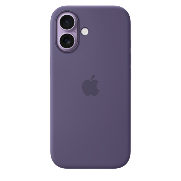 כיסוי סיליקון מקורי אפל ל- אייפון 17 - MGF04ZM/A - Purple Fog