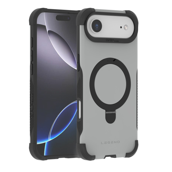 כיסוי Grip Case Legend Pro - אייפון 17 אייר - אפור
