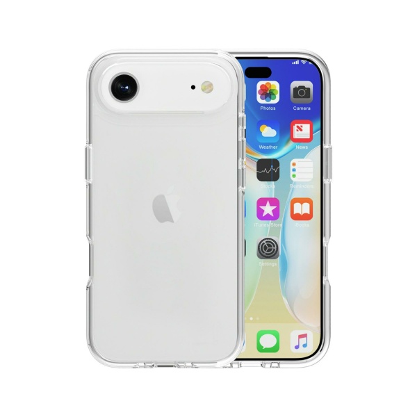 כיסוי שקוף איכותי עבור אייפון 17 איר Grip Case Crystal