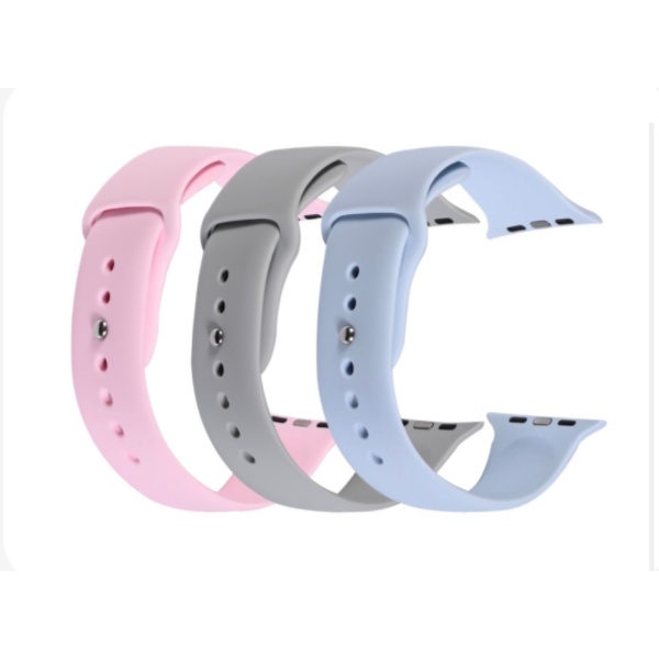 סט 3 רצועות Puregear ל - Apple Watch 40/41mm - סיליקון