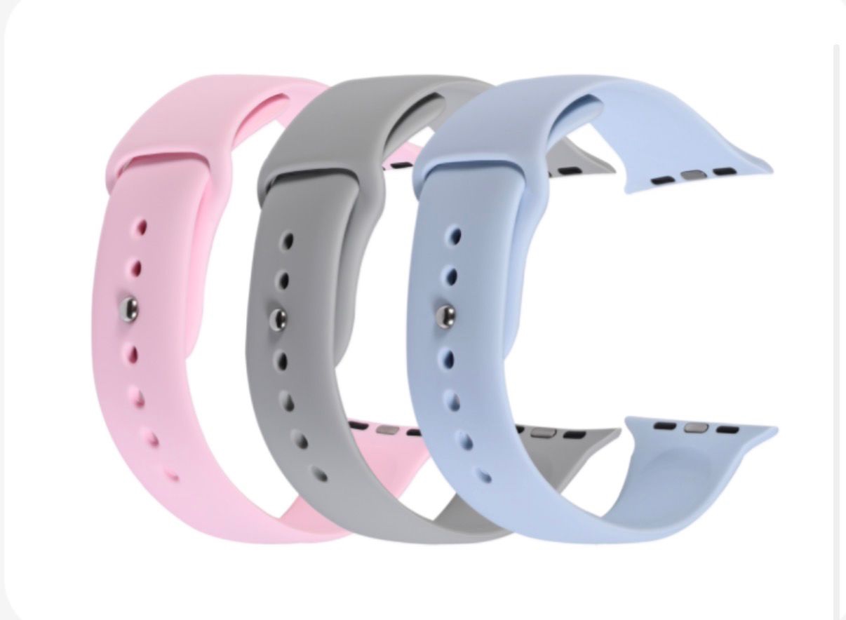 סט 3 רצועות Puregear ל – Apple Watch 40/41mm – סיליקון