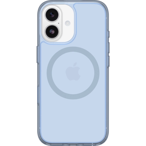 כיסוי Otterbox Symmetry MagSafe - אייפון 17 - שקוף כחול