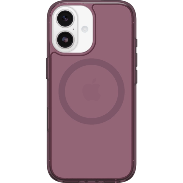 כיסוי Otterbox Symmetry MagSafe - אייפון 17 שקוף ורוד