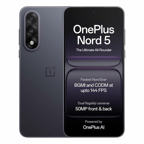 ⁦טלפון סלולרי OnePlus Nord 5 256GB 8GB RAM וואן פלוס⁩ – תמונה ⁦2⁩