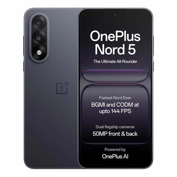 ⁦טלפון סלולרי OnePlus Nord 5 512GB 12GB RAM וואן פלוס⁩ – תמונה ⁦2⁩