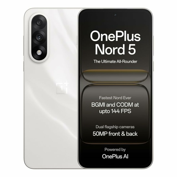 ⁦טלפון סלולרי OnePlus Nord 5 256GB 8GB RAM וואן פלוס⁩ – תמונה ⁦3⁩