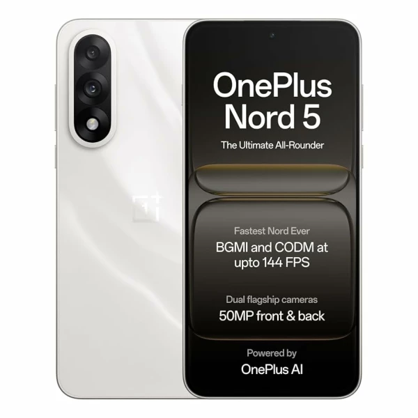⁦טלפון סלולרי OnePlus Nord 5 512GB 12GB RAM וואן פלוס⁩ – תמונה ⁦3⁩