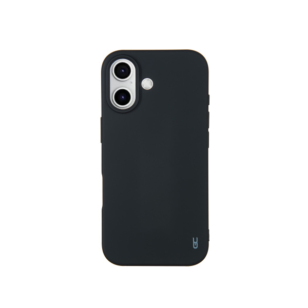 כיסוי סיליקון איכותי Grip Case Soft עבור אייפון 17  - שחור