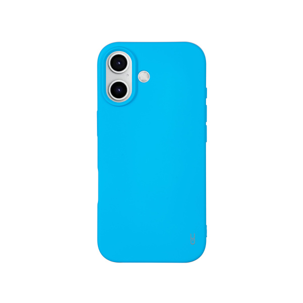 כיסוי סיליקון איכותי Grip Case Soft עבור אייפון 17  - תכלת