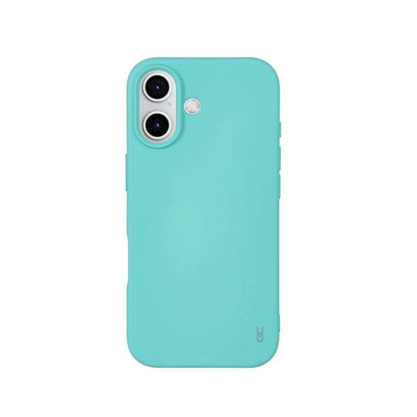 כיסוי סיליקון איכותי Grip Case Soft עבור אייפון 17  - מנטה
