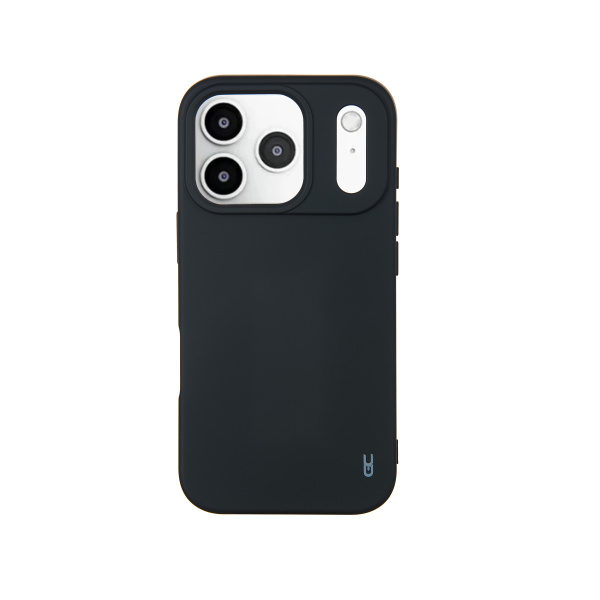 כיסוי סיליקון איכותי Grip Case Soft עבור אייפון 17 פרו מקס - שחור