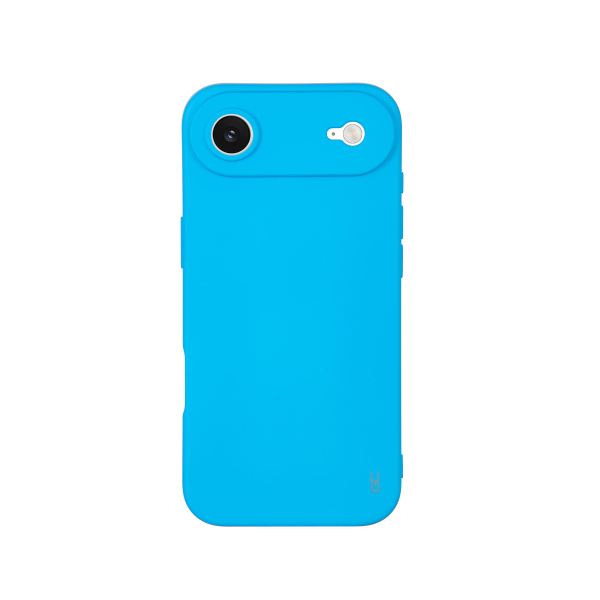כיסוי סיליקון איכותי Grip Case Soft עבור אייפון 17 אייר  - תכלת