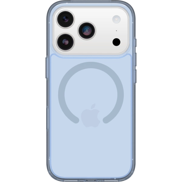 כיסוי Otterbox Symmetry MagSafe - אייפון 17 פרו - שקוף כחול
