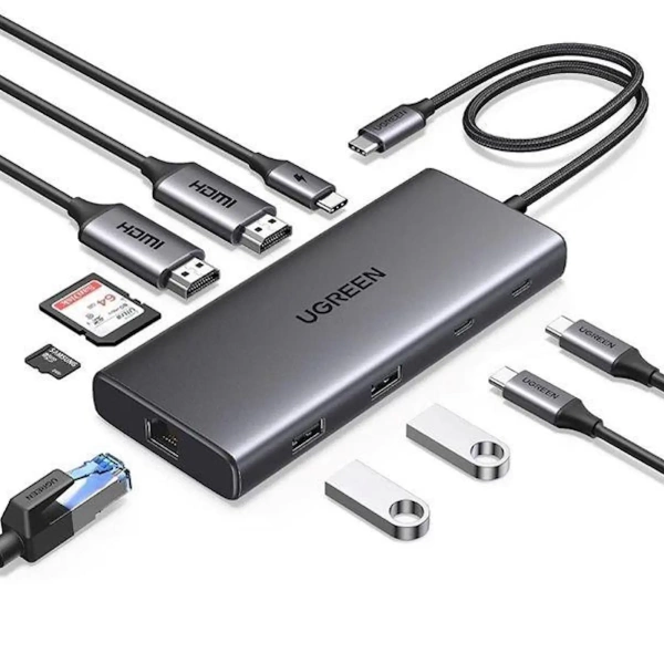 UGREEN Multiport 10 in 1 100W 45380